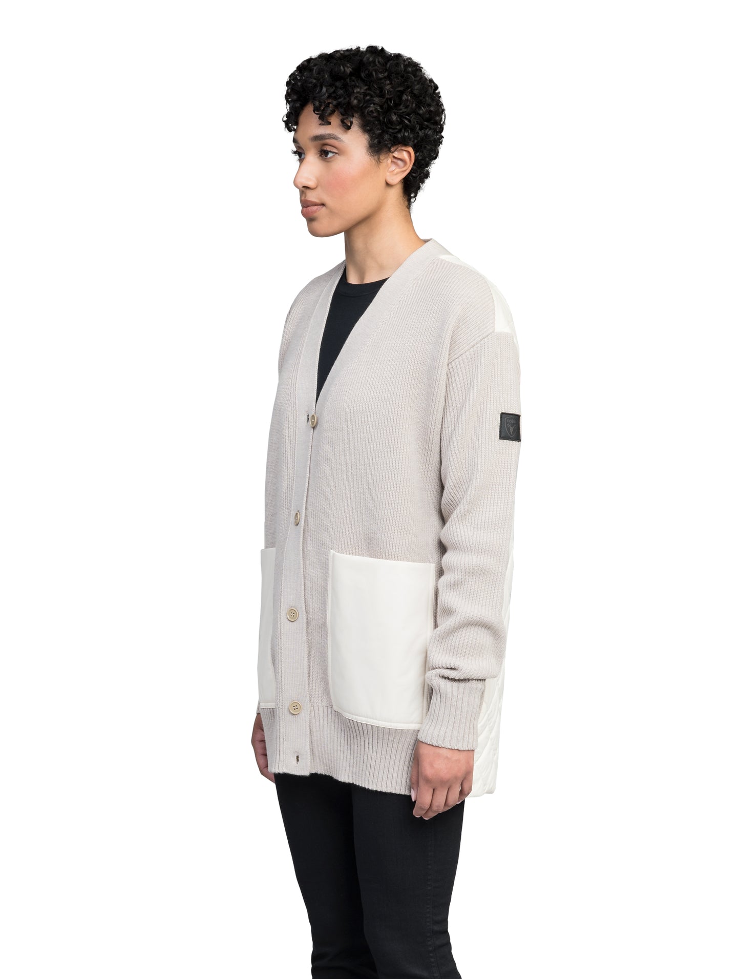 Riga Women's Tailored Button Front Cardigan