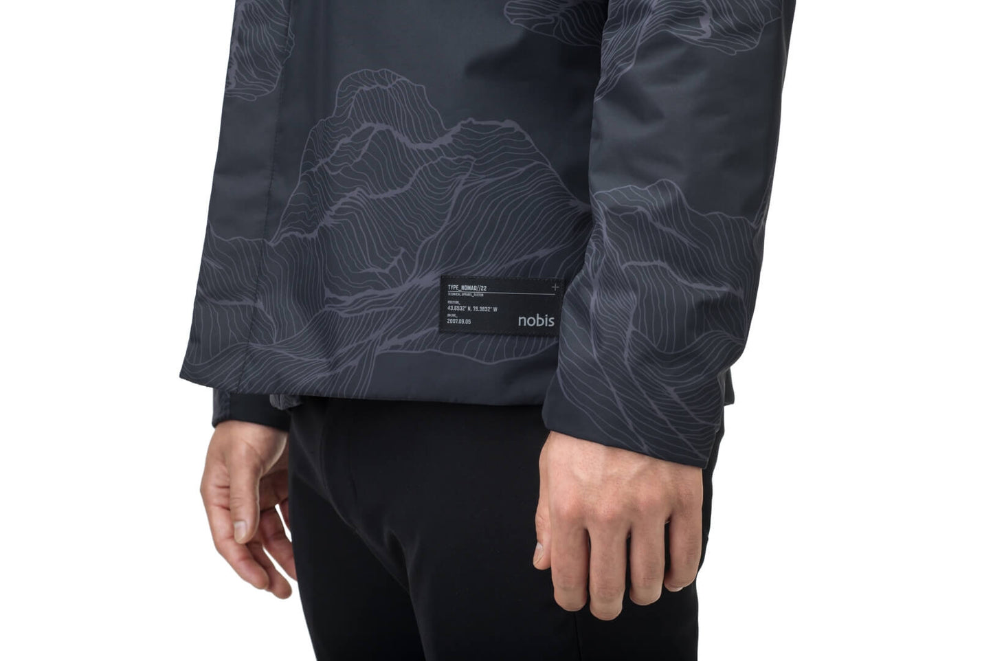 Ander Men's Mid Layer Shirt in hip length, PrimaLoft Gold Insulation Active+, 3-Ply Micro Denier front and 4-Way Durable Stretch Weave back, zipper chest pockets, snap button wind flap, and snap button cuffs, in Dark Desert