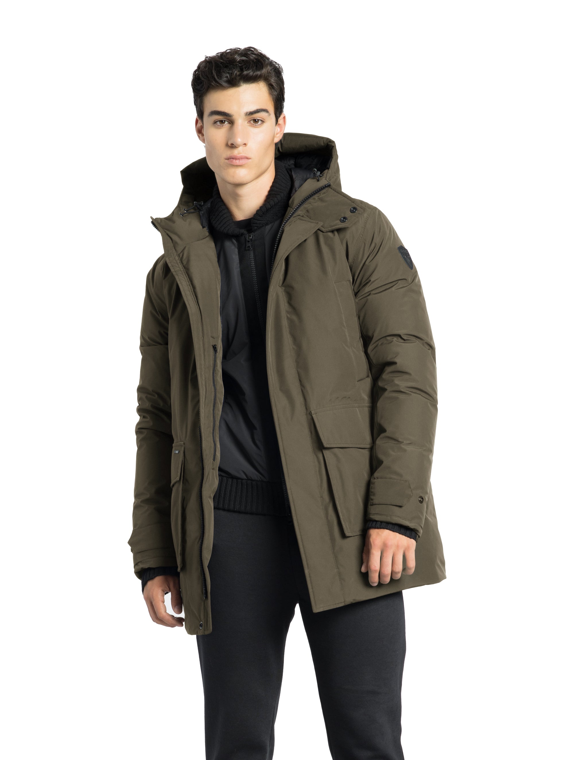 Light hotsell parka coat