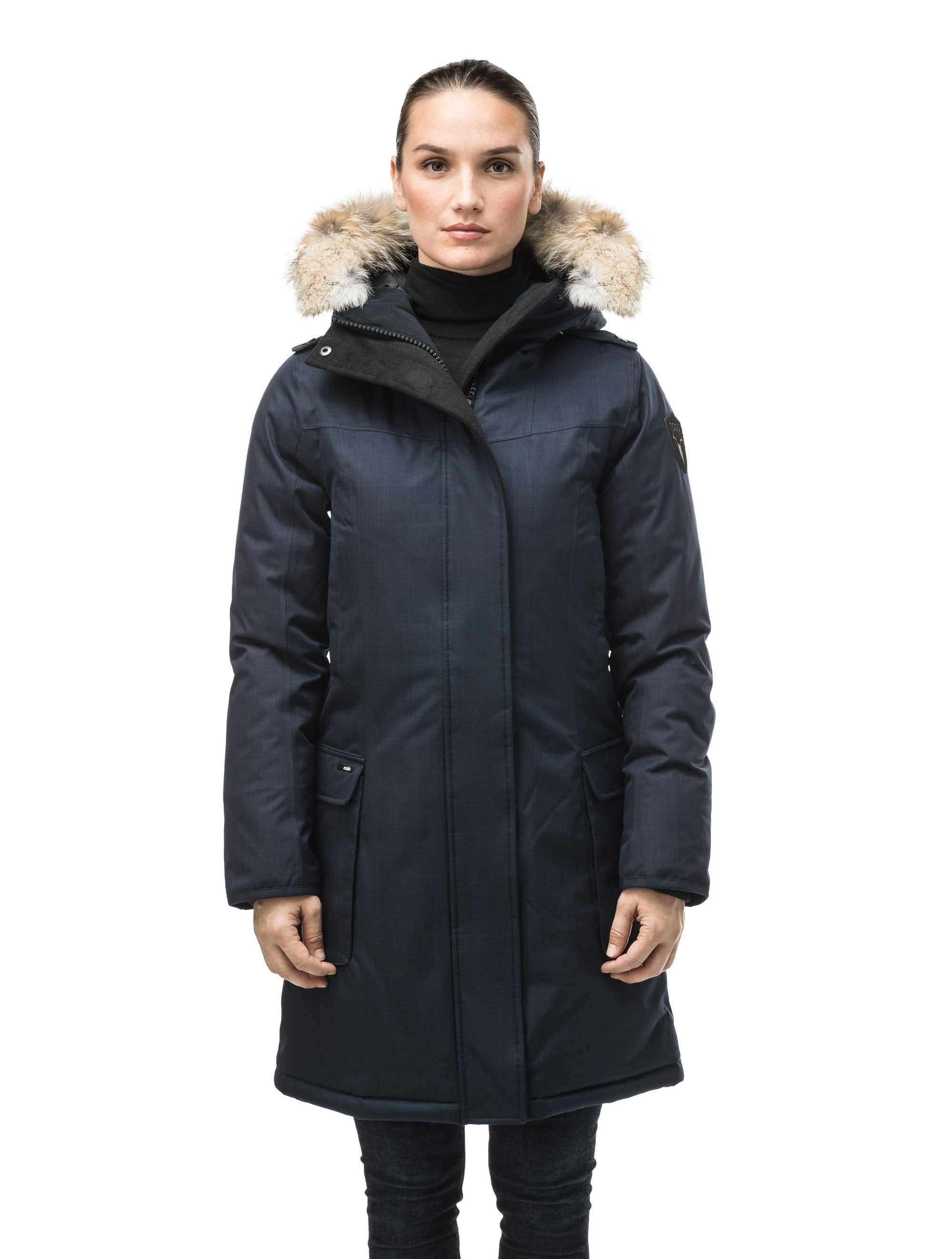 Ladies grey parka on sale uk