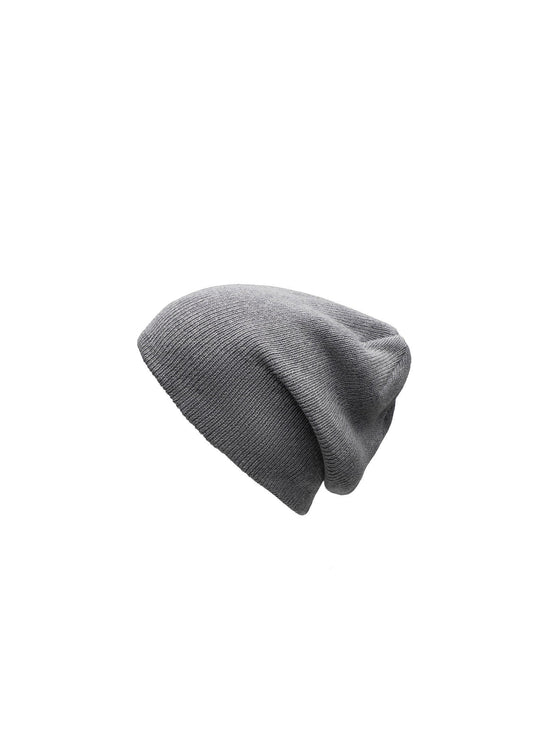 Knit beanie in H Grey