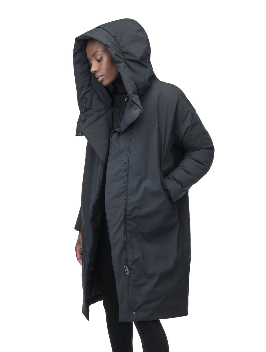 Ladies store oversized raincoat