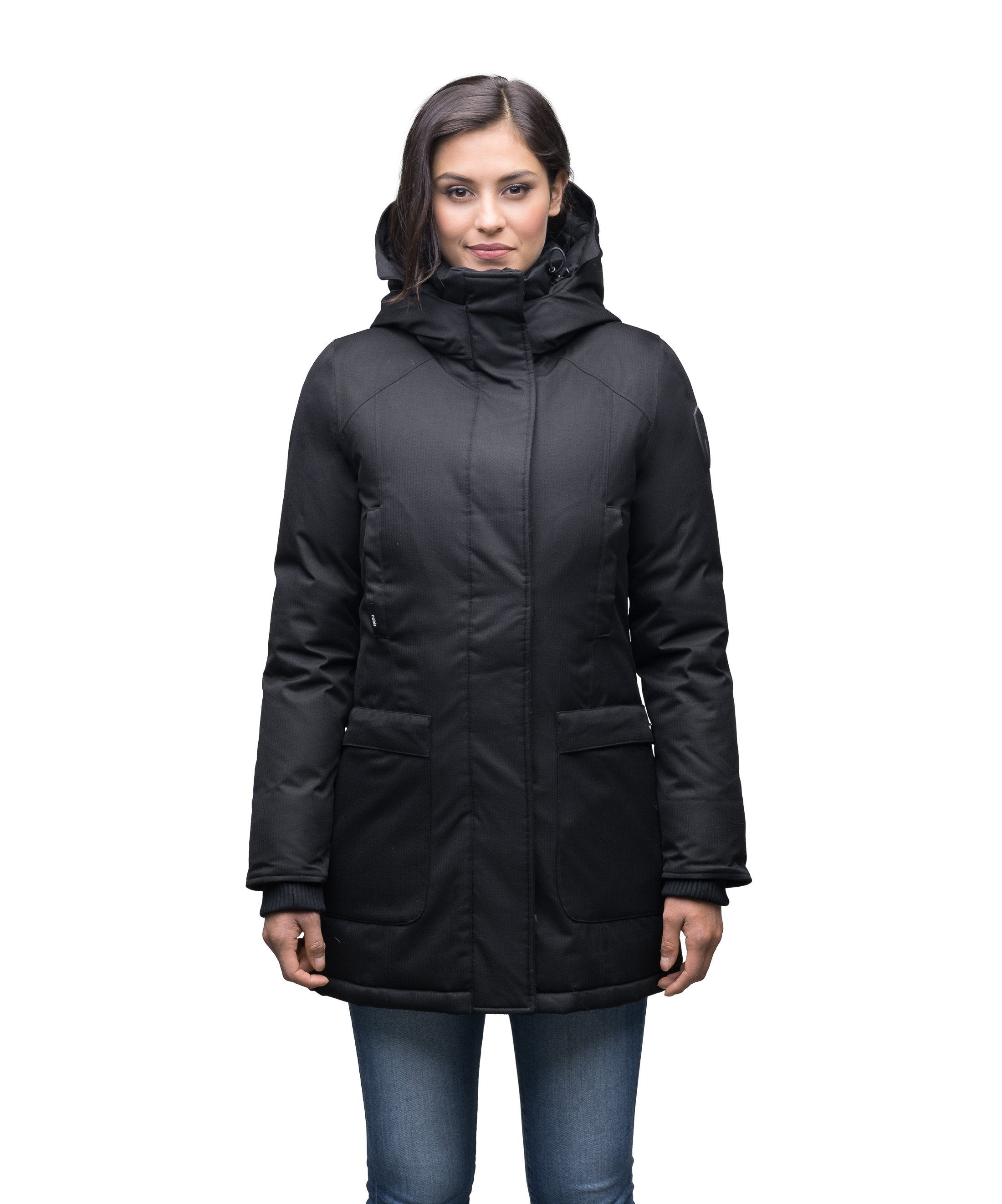 Cheap ladies hot sale parka coats