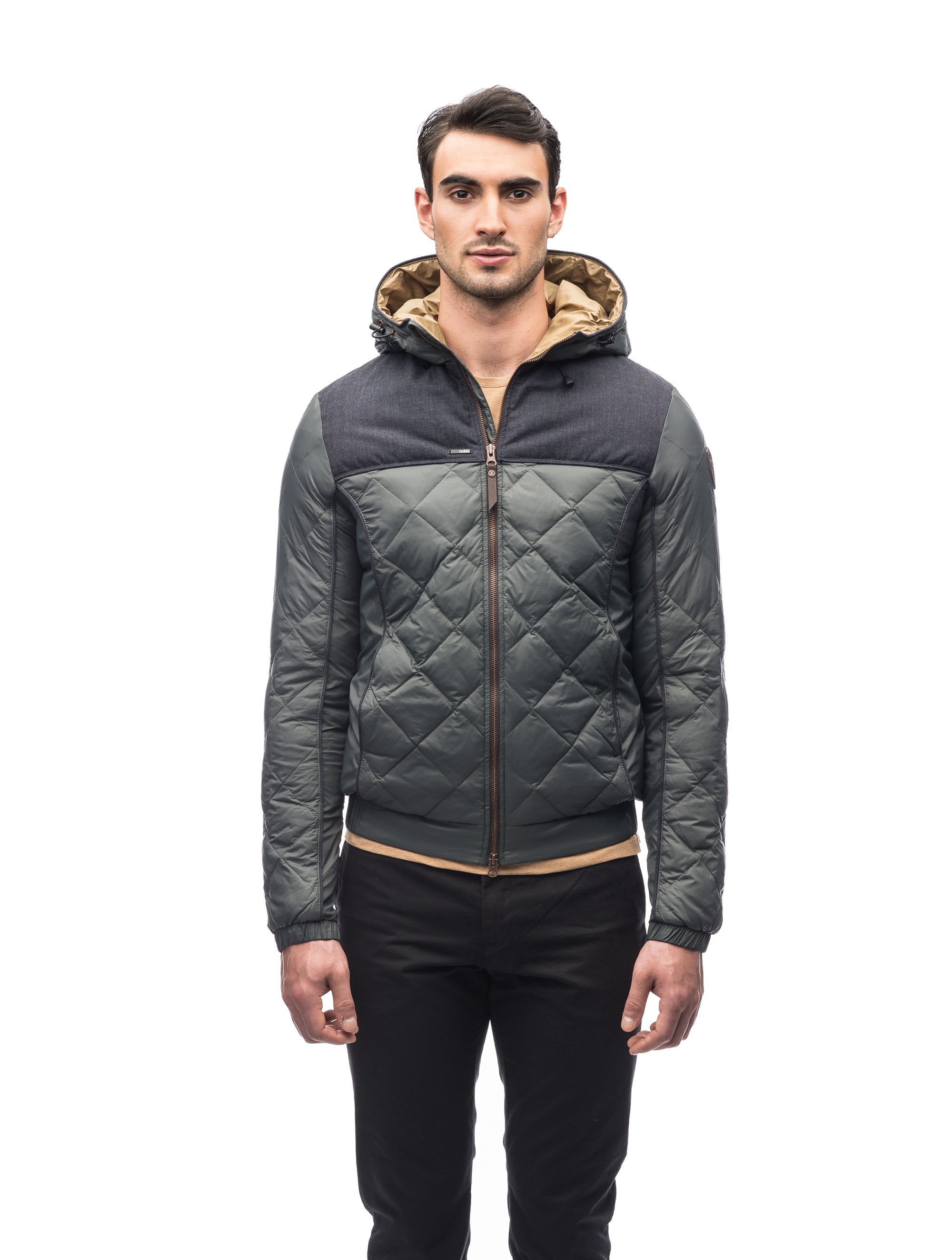 Lightweight quilted jacket clearance mens