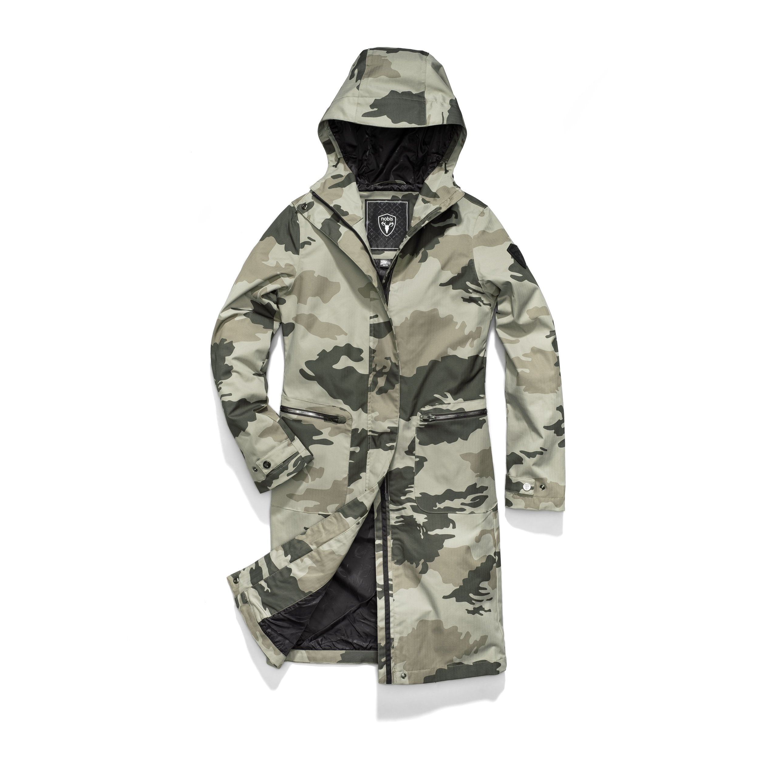 Cold fashion weather raincoat