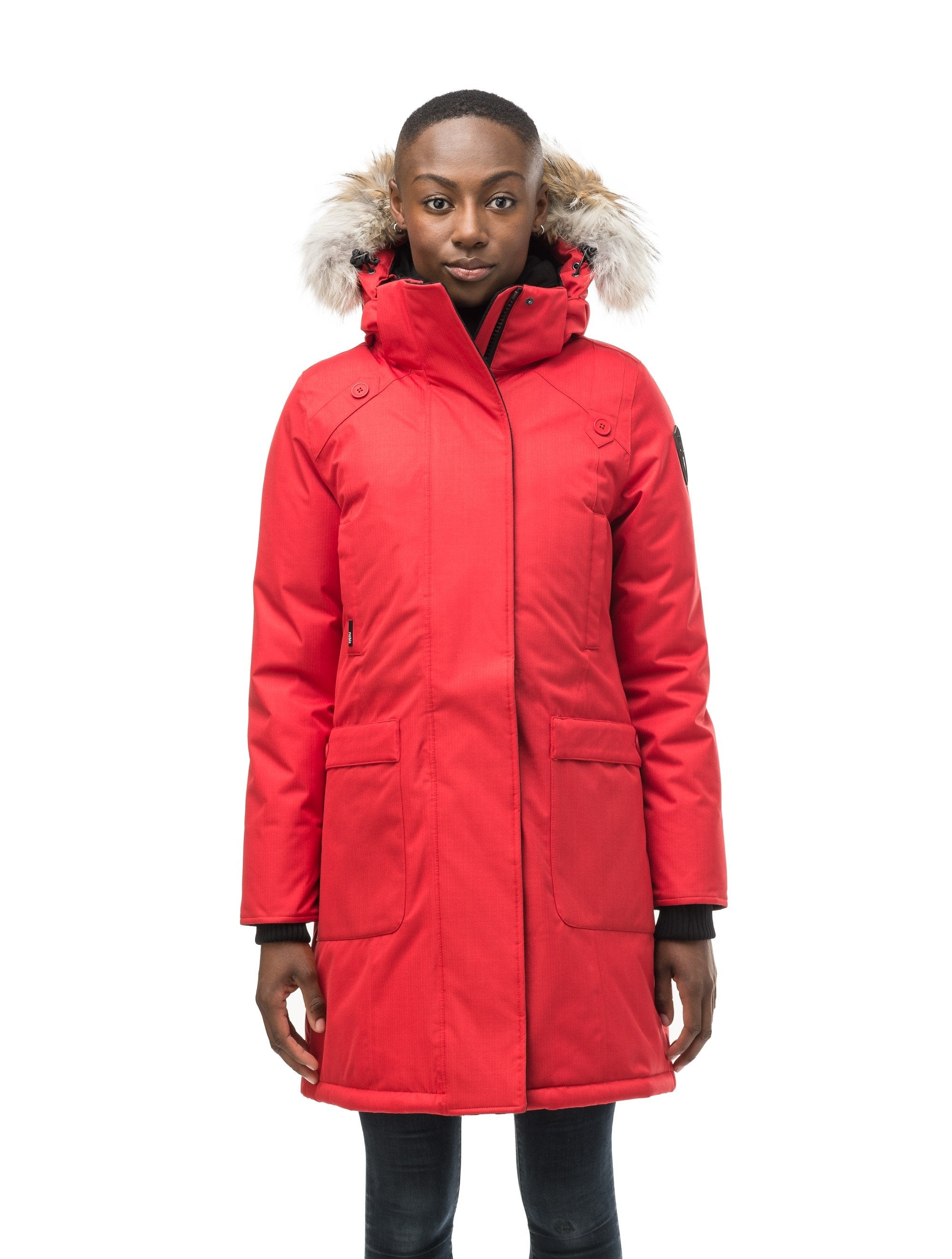 Ladies parka coats online