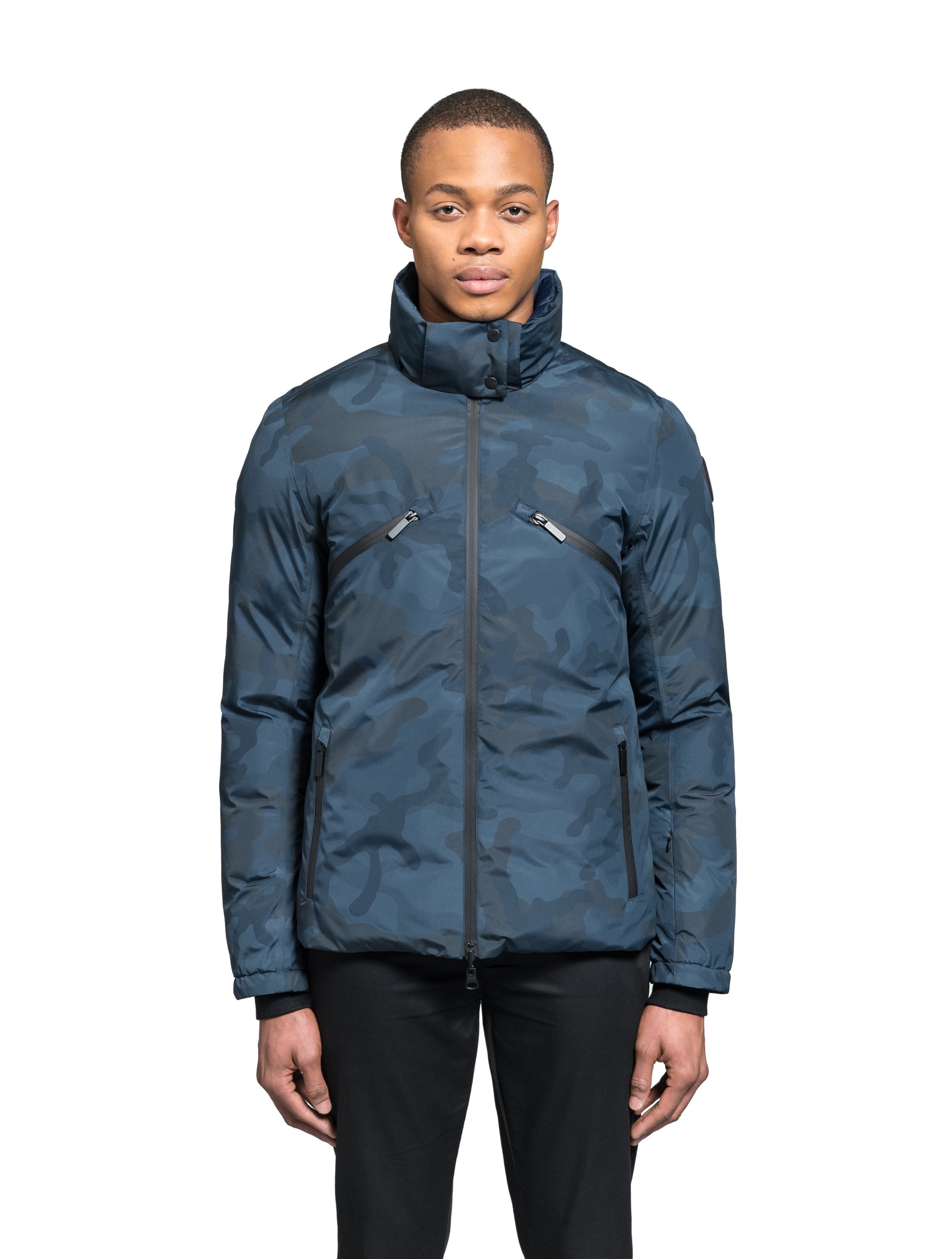 Down filled store jacket mens