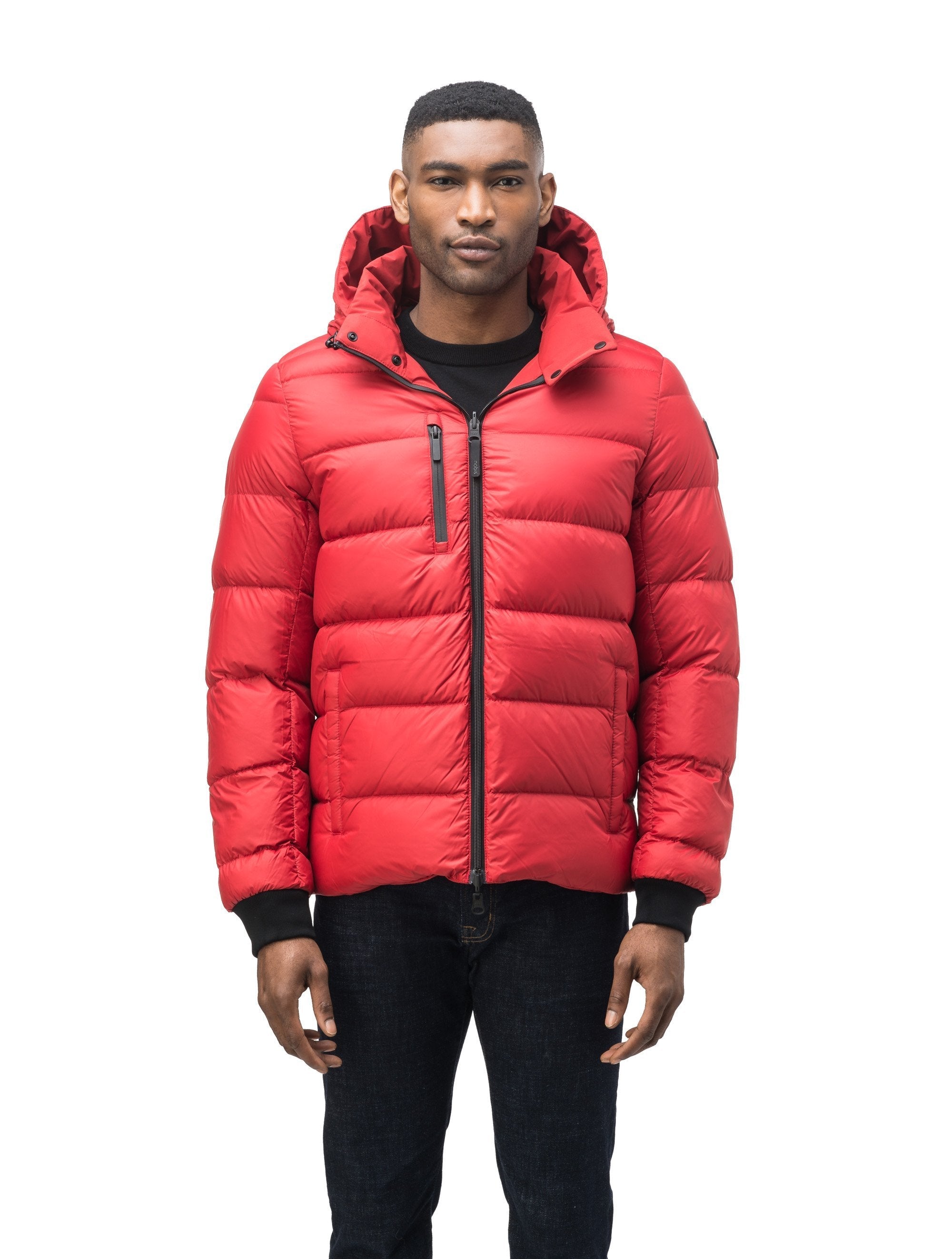 Mens bomber clearance parka