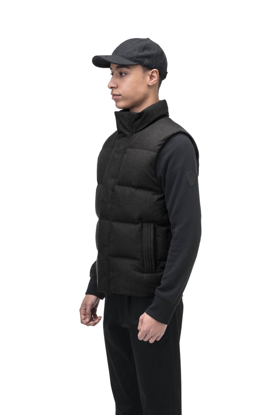 Down store vest men's