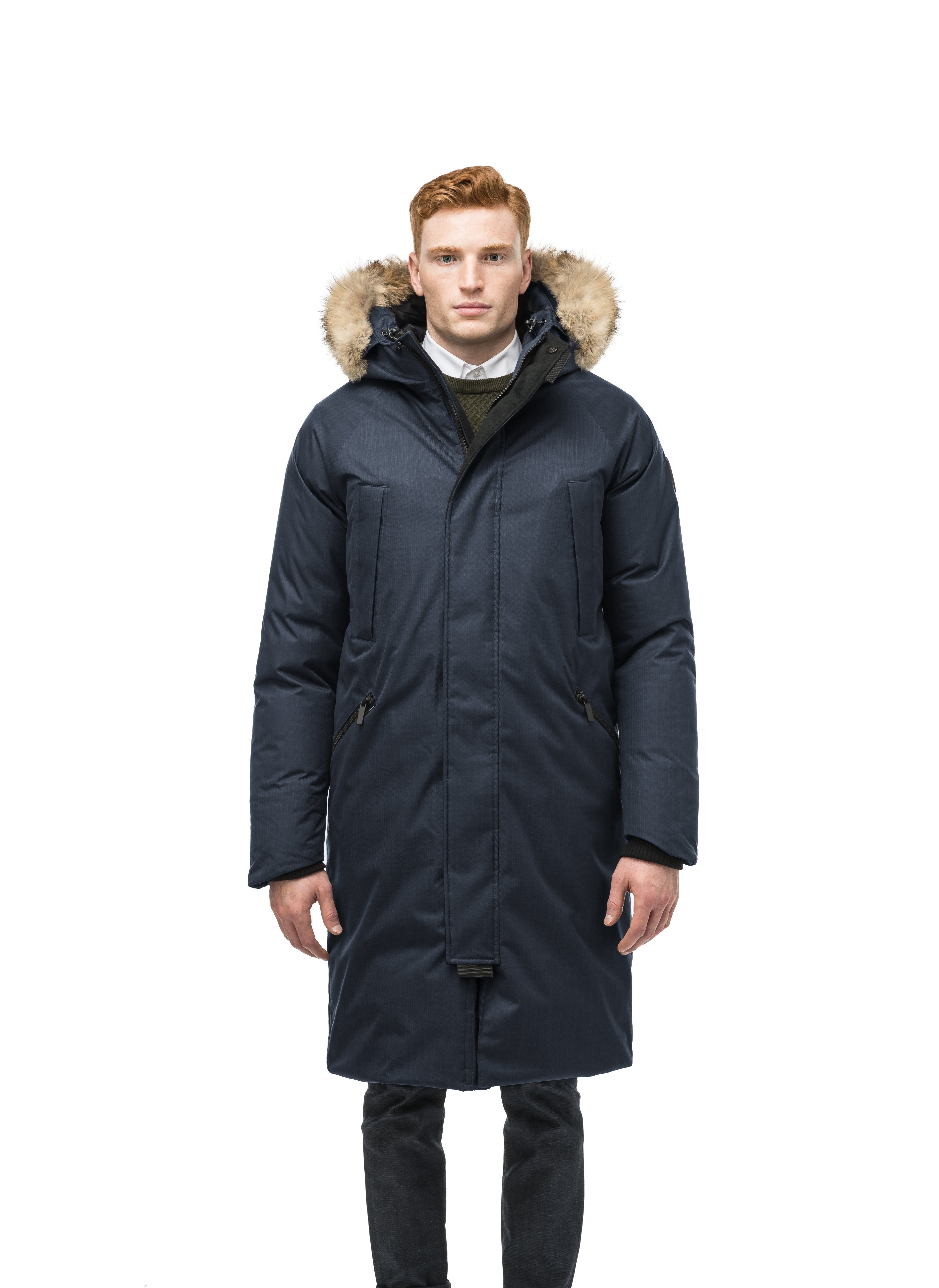 Will Men s Knee Length Parka