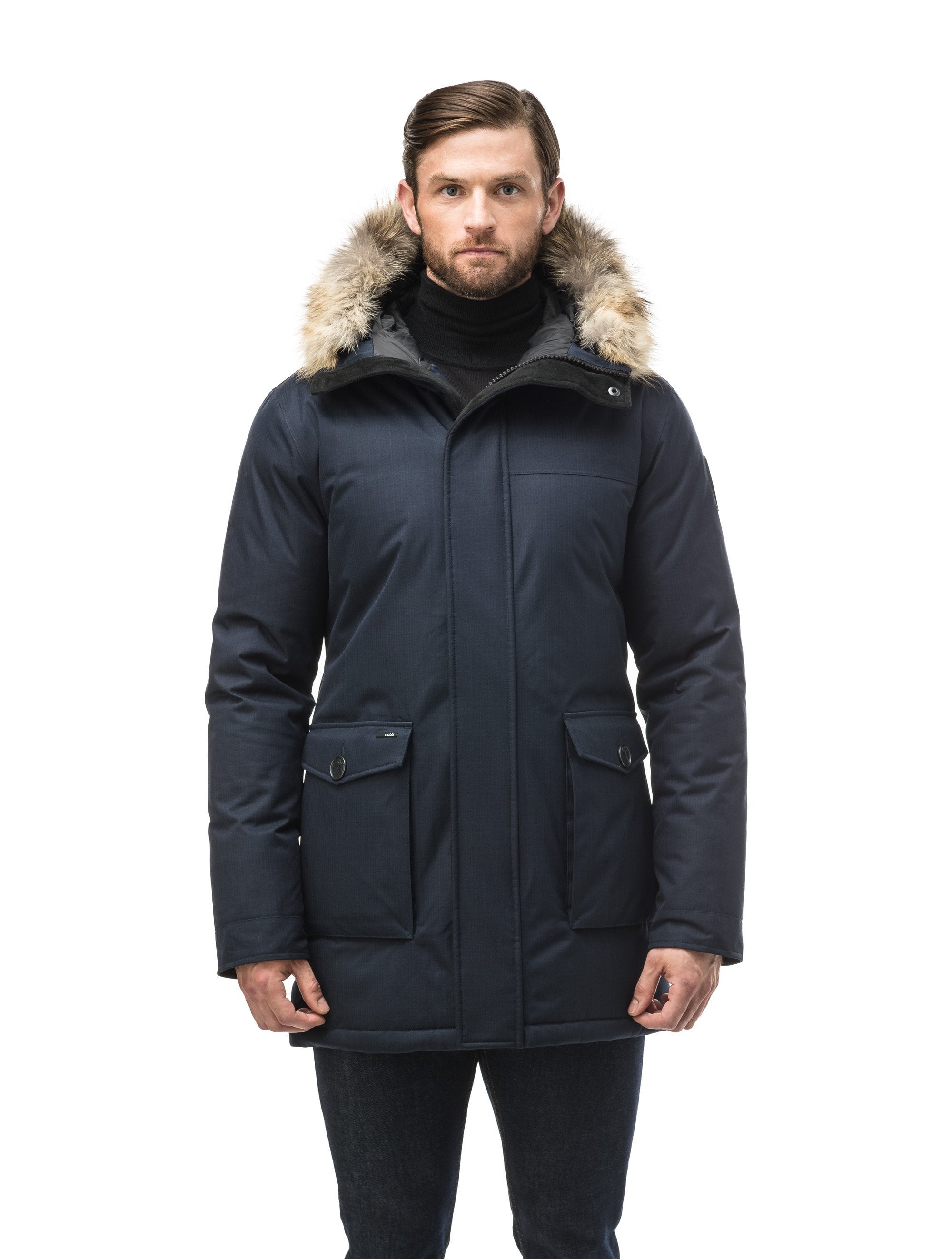 Mens winter coat no hood best sale